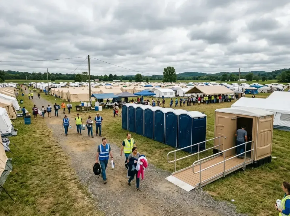 disaster-relief-camp-restrooms-010 — frequently asked questions, Dumpster & Portable Bathrooms Rental in Fort Mitchell, KY